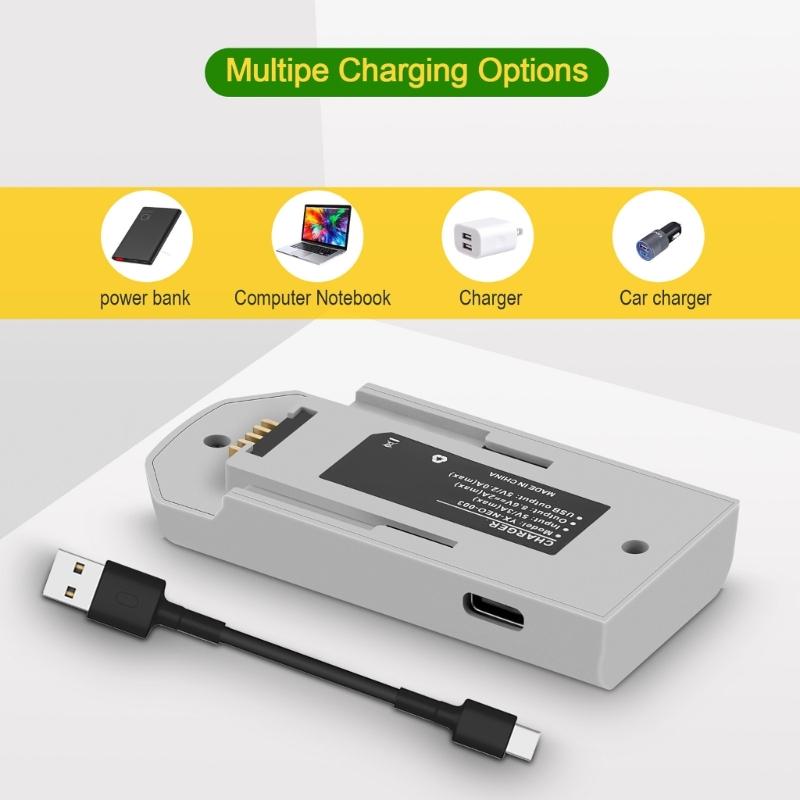 Portable Battery Charger For Drones Batteries Featuring Single Charging And Double Modes Batteries Care Accessories