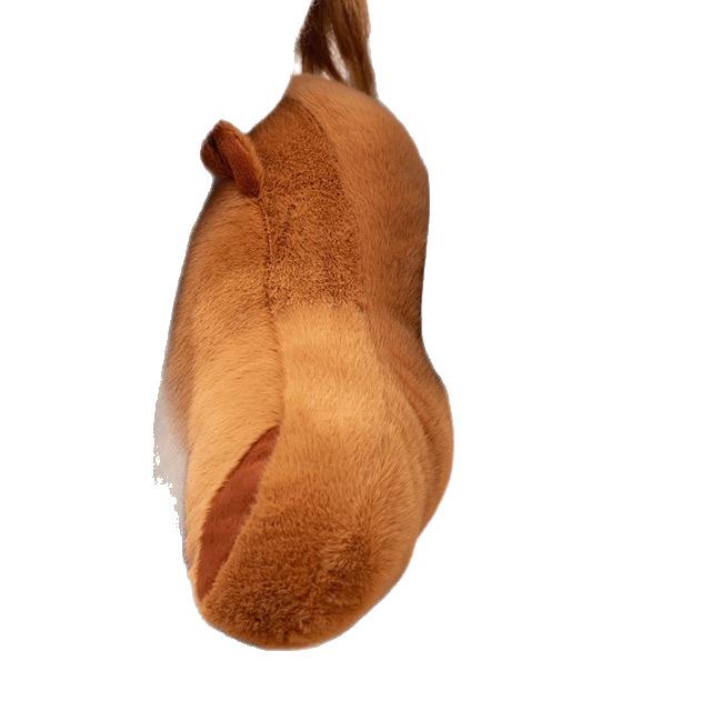 Capybara Plush Car Cushion Lumbar Support Doll