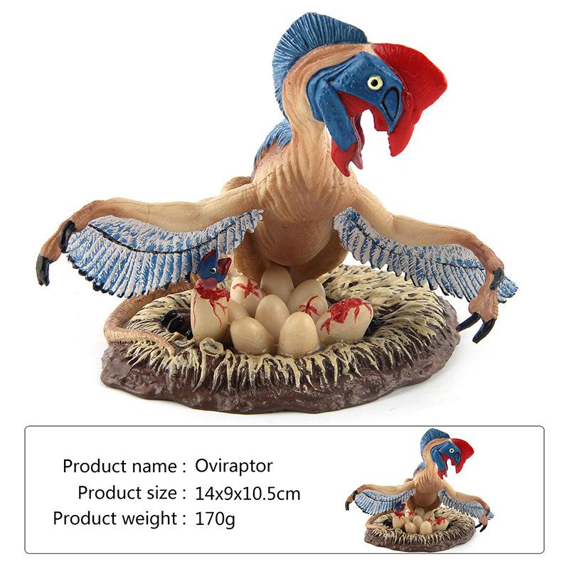 

Детали фото Мир динозавров Фигурка Модель Игрушка Поздний археоптерикс Овираптор