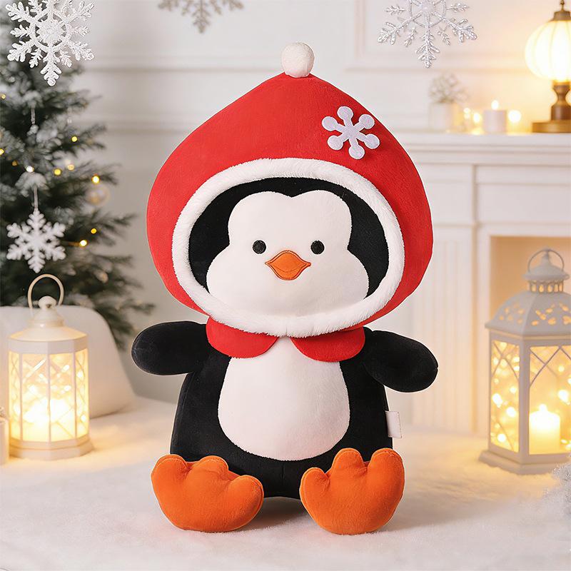 Cute Christmas Plush Doll Snowman Gingerbread Man Christmas Tree Santa Claus Doll Holiday Decoration Gift