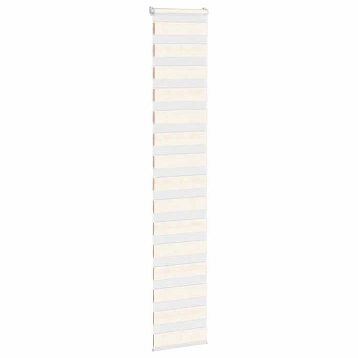VidaXL Store Zèbre Beige Marbré Largeur Du Tissu 35,9 Cm Polyester, Store À Enrouleur Zébré, Store Zébré Pour Fenêtre, Store 4014665