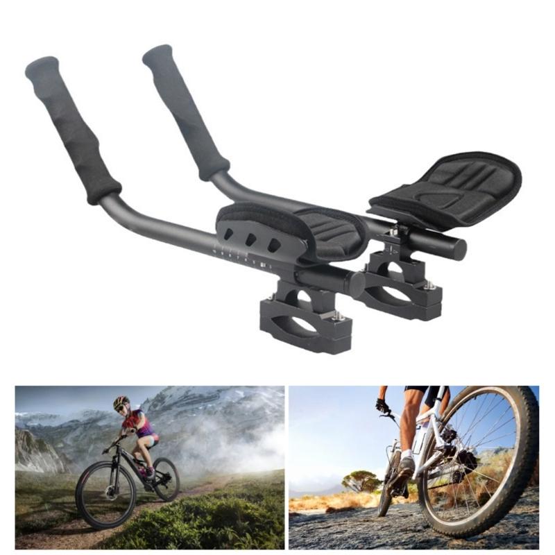 Lega di Alluminio Manubrio Triathlon Poggiamani Poggibraccio Bici da Strada Poggiamani Manubrio Bici da Montagna Asta Poggiamani Accessori Ciclismo