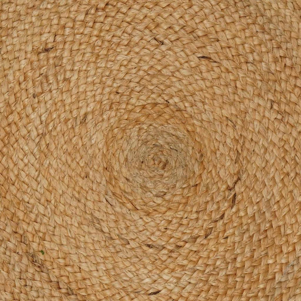 Area Rug Natural Ø 120 cm Jute