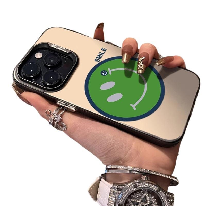 Happy Smiley Face Phone Case for iPhone 18 Pro Max, New Colorful Design, Premium Look for iPhone 14 Pro, 13 Colors.