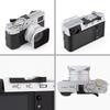 Haoge Metal Hot Shoe Rest Hand Grip for Fujifilm X100VI and X100V Black THB-X2B Thumb-Up Cameras,