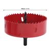 2 Sets BiMetal Hole Saw Cutter Set for Aluminum Board PVC Iron Sheet Hole Open 120165mm(115mm )
