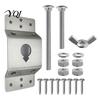 Heavy Duty Trailer Tire Holder Spare Mounting Bracket for Enclosed Trailers, Wall Garage Hanger Mounted Wheel Secure Storage, Accessory Rugged Storage