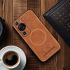 For Huawei P60 P60 Pro P50 P50 Pro P50E P40 P40 Pro High-end Leather Magnetic Full-lens Protective Anti-fingerprint Phone Case