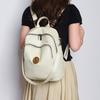 Soft Leather Women's Backpack Shoulder Bag Multi-Function Student Commuter Schoolbag