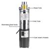 12V/24V/48-60V High Lift Solar Submersible Water Pump Agricultural Irrigation Deep Well Pump High Pressure DC Pump 80m