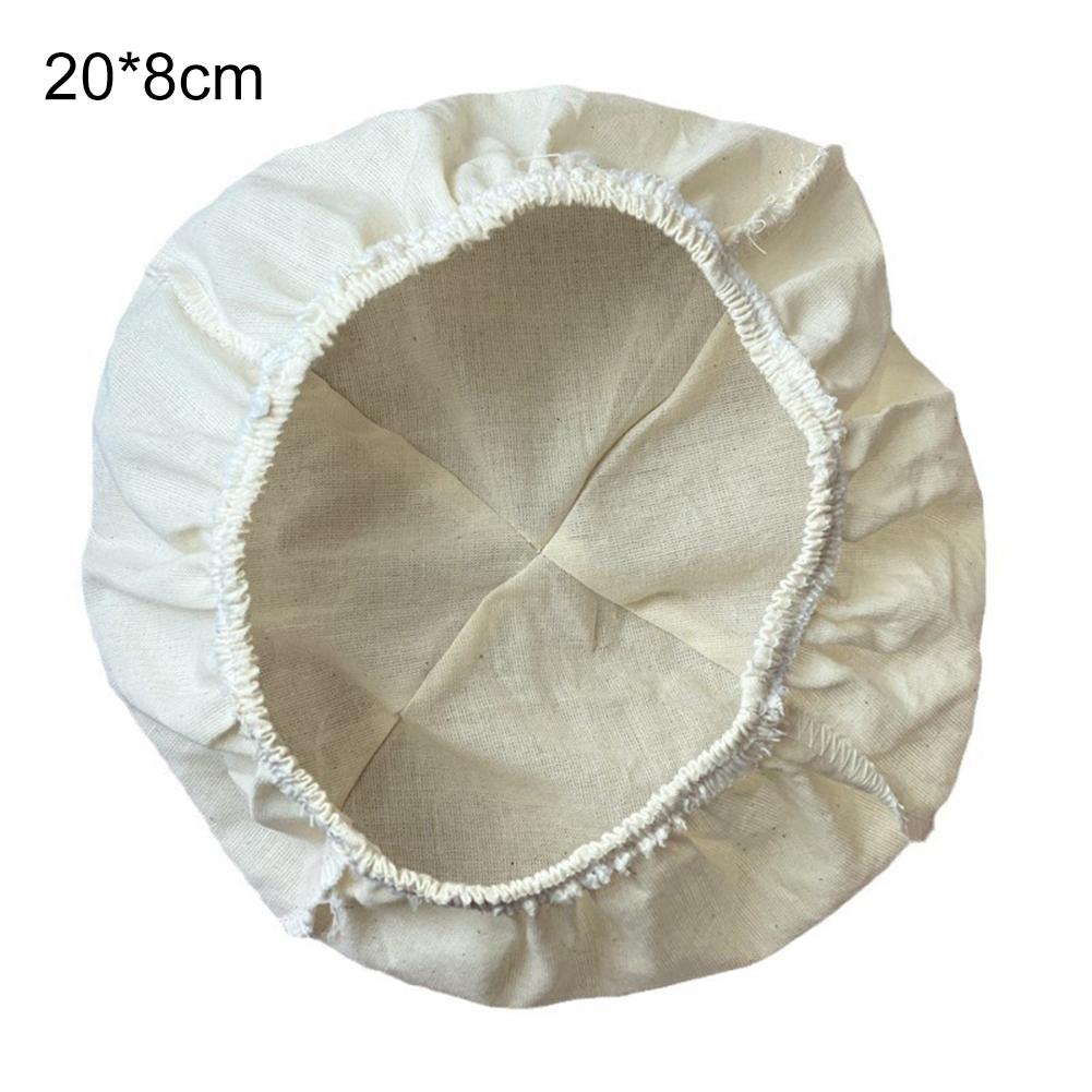 Accesoriu elegant pentru bucătărie Coș de fermentare a pâinii Sac de bumbac cu căptușeală