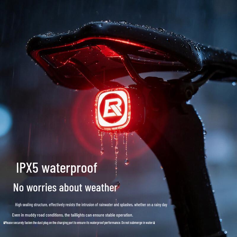 Rockbros Smart Sensor Bicycle Expression Tail Light