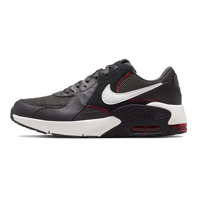 

Nike Air Max Excee GS Medium Ash Siren Red Kids Sneakers Grey Black Platinum-Tint CD6894-202 38