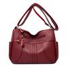 Simple Women's Bag Soft Leather Large-capacity Crossbody Bag Fashionable Single-shoulder Tote Bag
