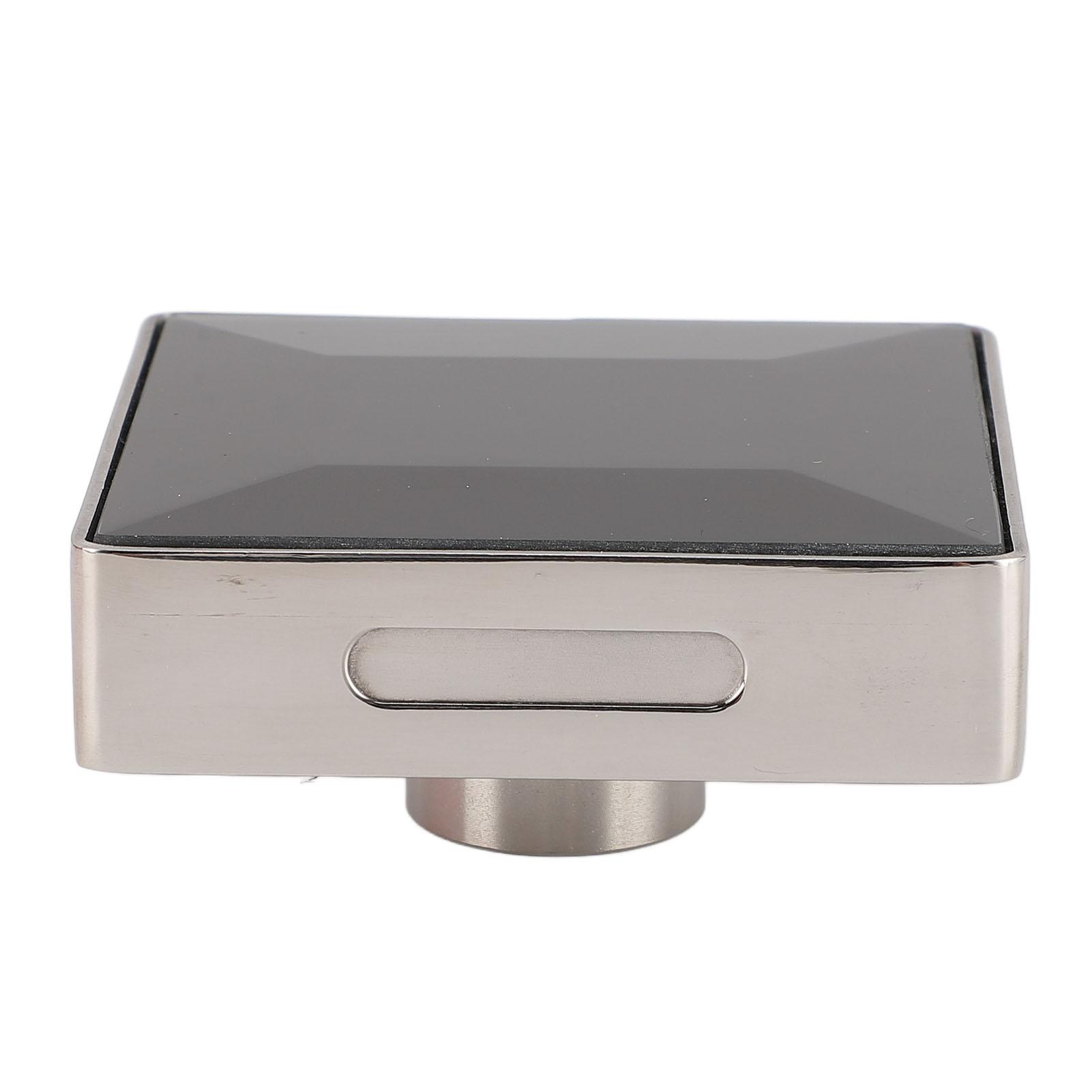 Steam Generator Nozzle Replacement Stainless Steel G1/2 Female Thread Steam Outlet for Steam Room Steam Room Steam Outlet nero