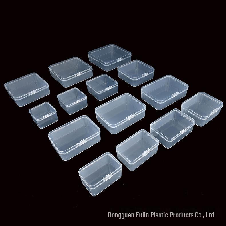 New Rectangular Transparent PP Plastic Storage Box