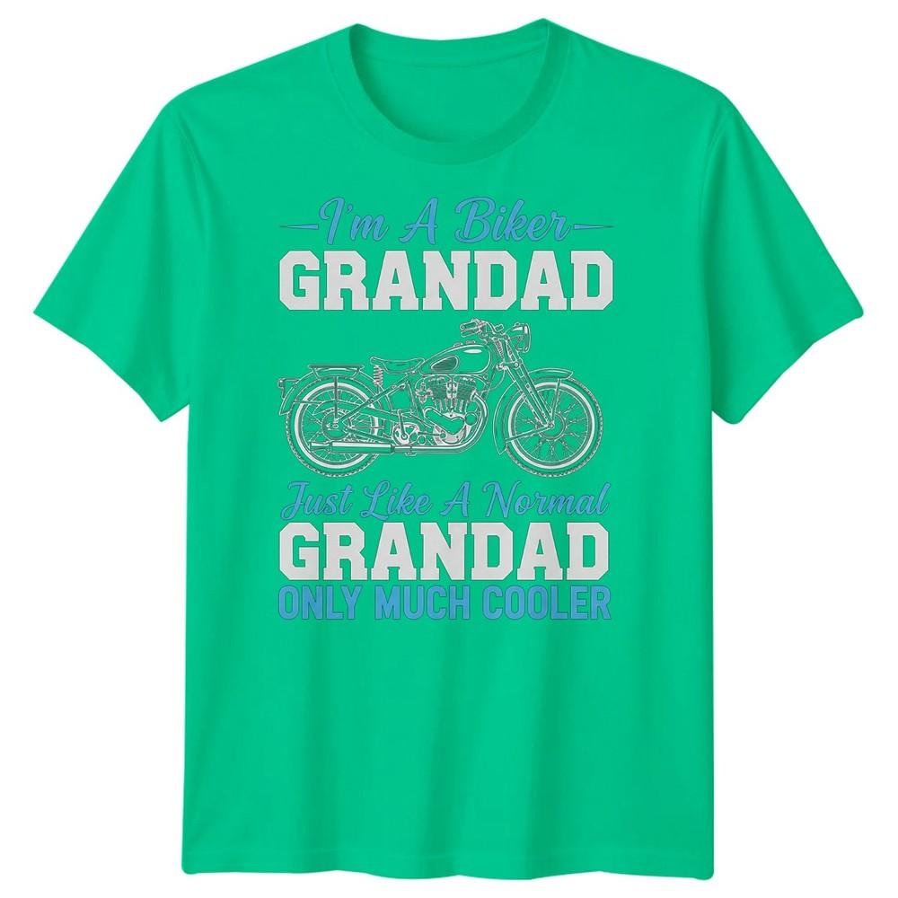 Im A Biker Grandad Just Like A Normal Only Much Cooler Unisexs Biker TShirt Tee