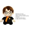 Harry-Potter Plush Toy Full Filling Cozy Touch Soft Cute Cartoon Doll Hugging Cushion Sofa Ornament Creative Magician Plush Figure Kids