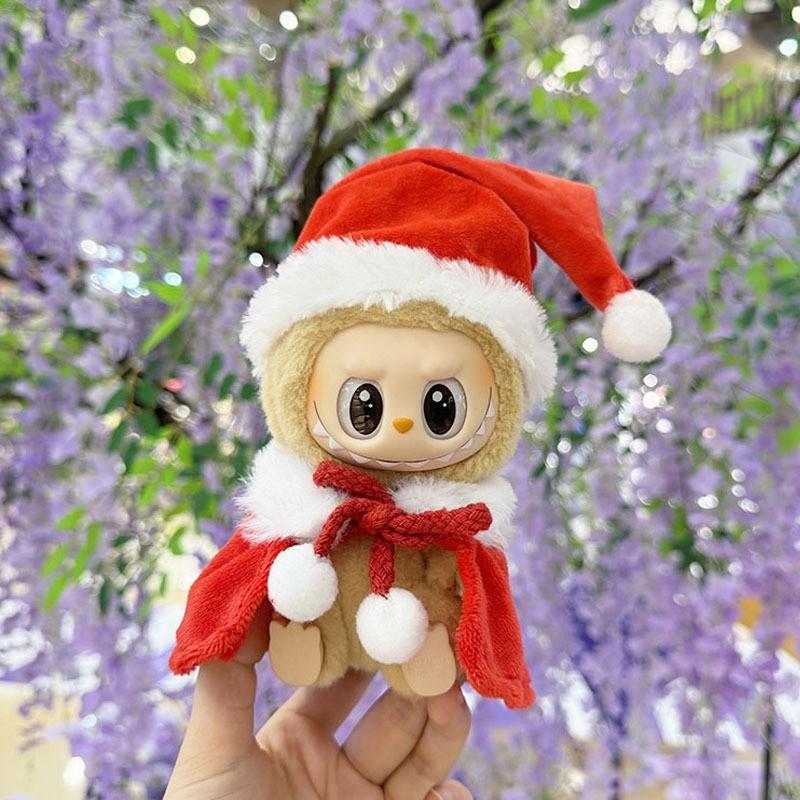 The First, Second and Third Generations of Christmas Baby Clothes Wear 17cm Pendants, and The Clothes Sit with Colored Beads Christmas Set.