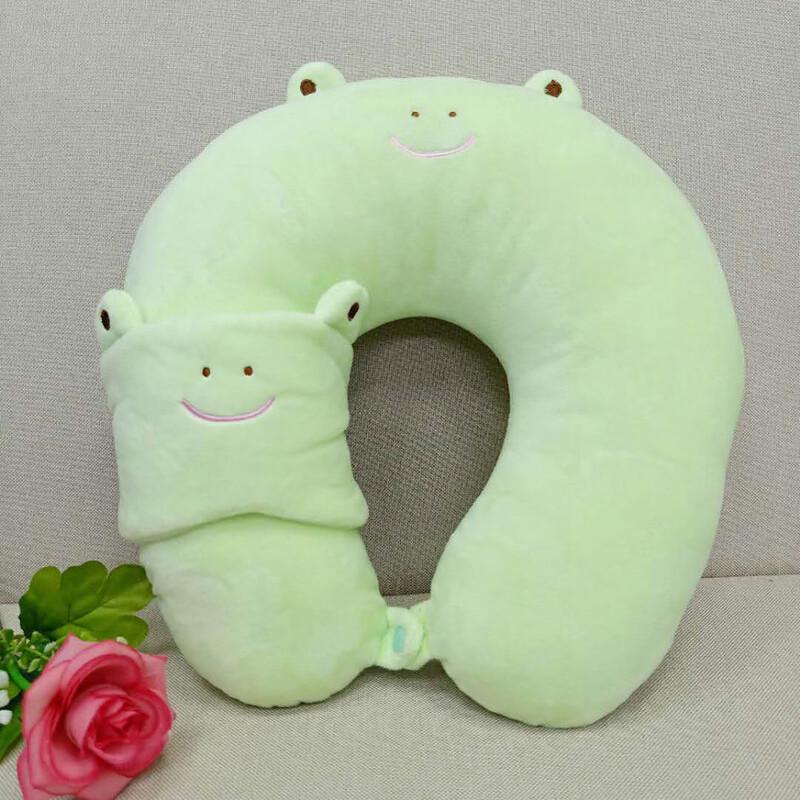 OEING U-shaped Cartoon Animal Travel Neck Pillow