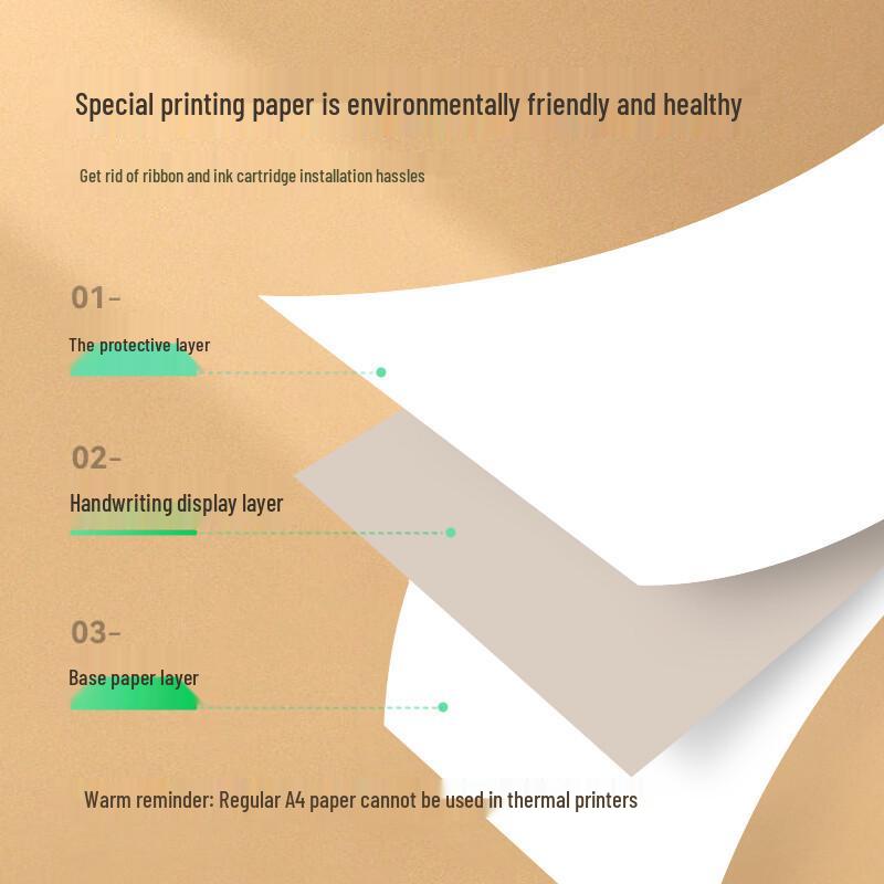 A4 Waterproof Quick-Dry Thermal Printing Paper - Mexico Special Edition