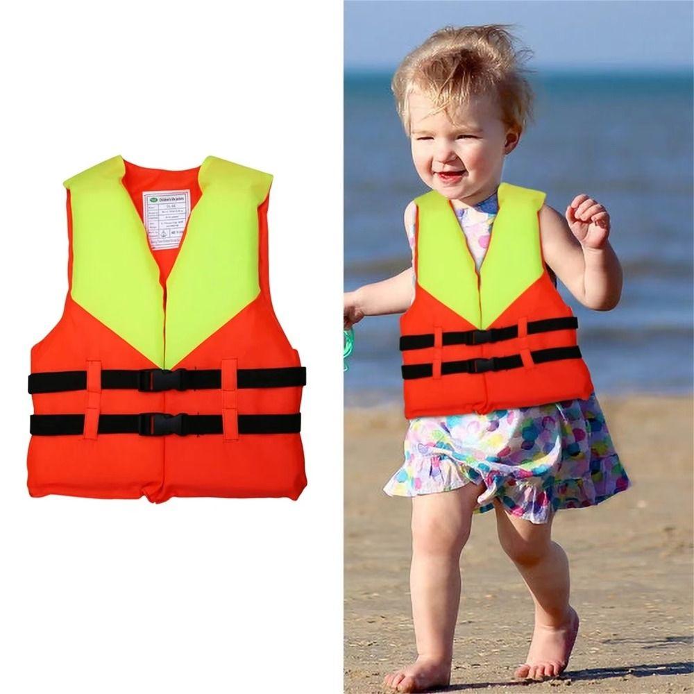 Portable Child Buoyancy Vest Large Buoyancy Marine Safety Vest Baby Swimming Jackets Fishing