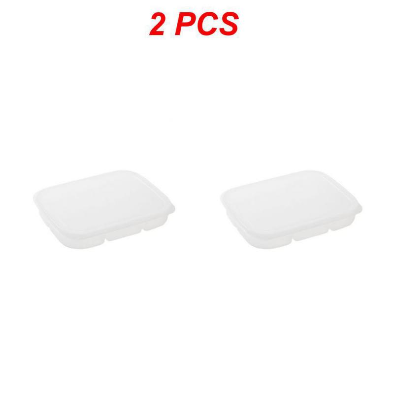 6 Grids Food Storage Box Compartment Refrigerator Freezer Organizer Kitchen Tool Fruit Vegetable Meat Fresh-Keeping Sealed Box