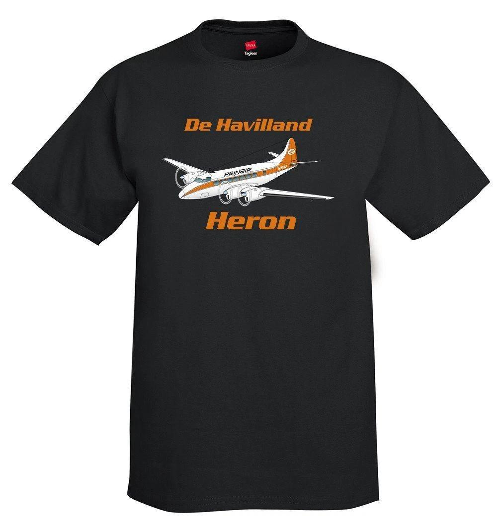 

Футболка с изображением самолета De Havilland DH-114 Heron - Персонализированная с вашим номером N# L