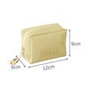 Portable Mesh Cosmetic Bag Zipper Closure Transparent Makeup Handbag Large Capacity Lightweight Storage Pouch