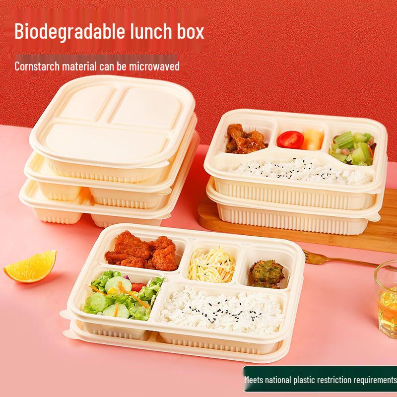 Biodegradable Corn Starch Takeaway Food Container