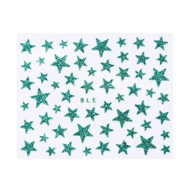 1pc 3D Nail Stickers Spring Summer Natural Flower Leaves Simulation Dried Flower Dragonfly Nail Applique Water Slides Decoration