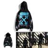 New Fashion Style Warmth Hoodies Long Sleeves Sweater Snowflakes Printed Hats