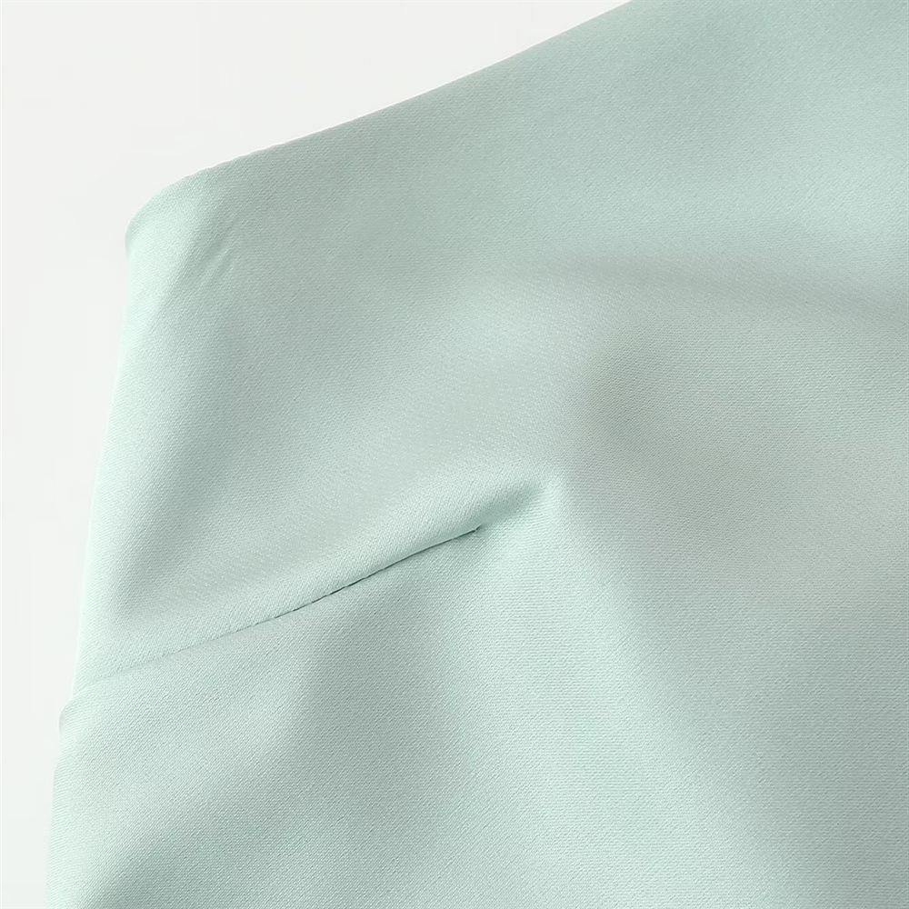 Spring/Summer 2025 Women's Silk Satin Halter Backless Dress