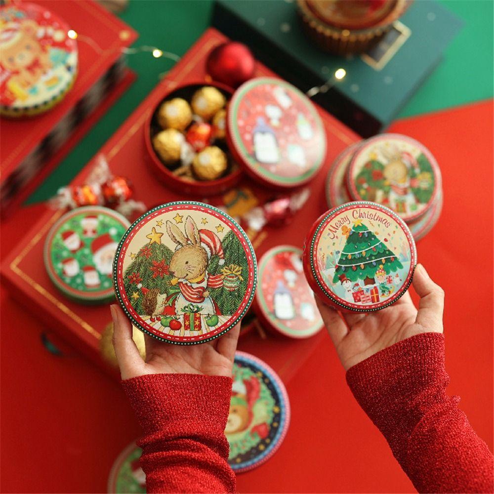 

Рождественское печенье, Новый год, Рождество, коробки конфет, железная коробка, коробка подарков