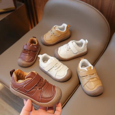 Nieuwe Meisjes Sportschoenen Antislip Klittenband Kindermode Casual Jongens Casual Schoenen Veelzijdig Zacht Klittenband Kindersneakers