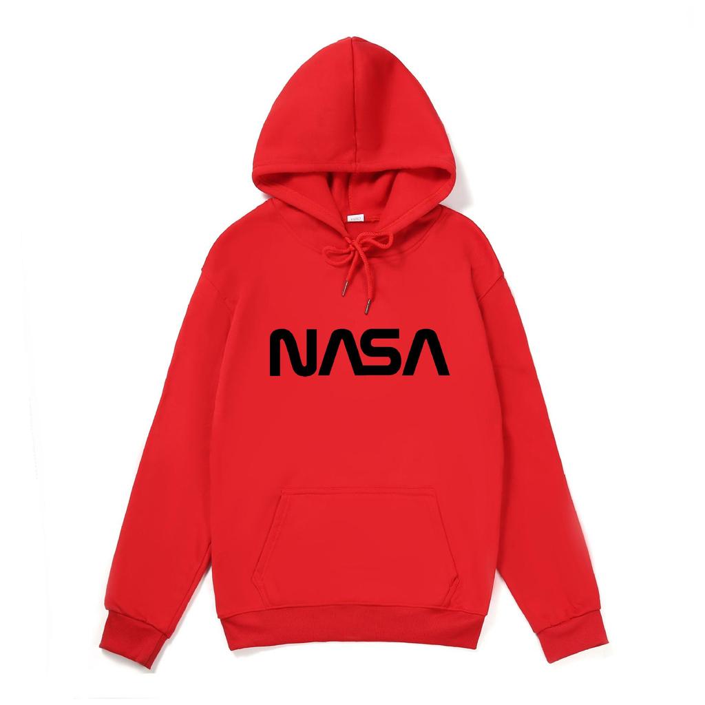 NASA Unisex Plus Samt Hoodie: Jugend Mode Pullover