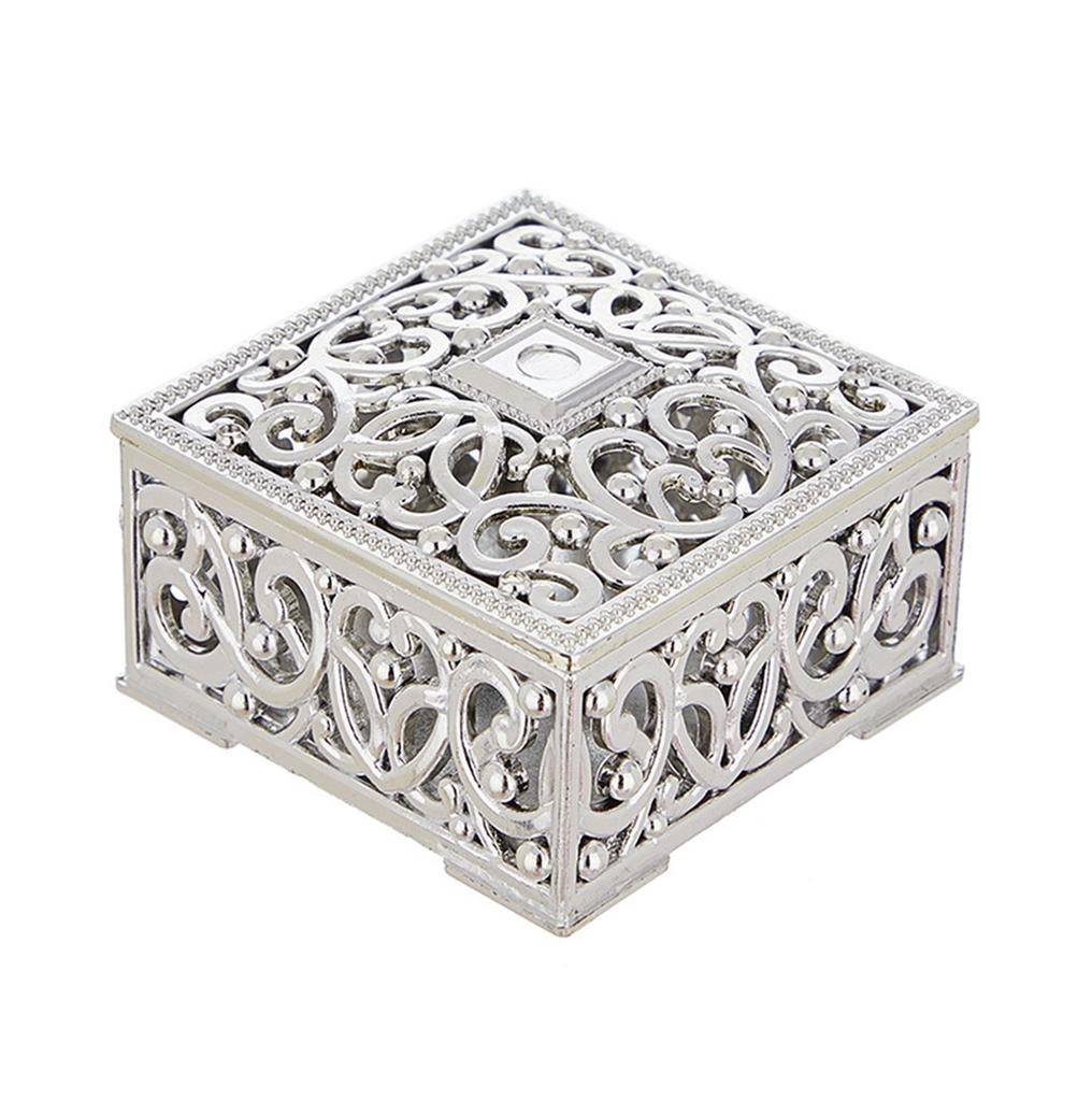 12Pcs Elegant Gift Boxes For Sweets Delicate European Style Plastic Candy Boxes with Lid For Sweet Treat Party Favors
