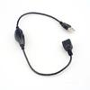 USB Extension Cable Inline On/Off Dimmer Switch for Driving Recorder, LED Lamp