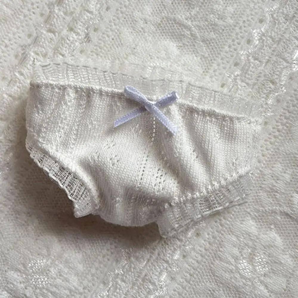 20cm Cotton Dolls Underpant Knickers Doll Fashion Clothes Underwear Panties for 1/11 ob11 Dolls for 1/12bjd Doll Clothing