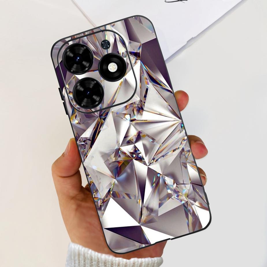 For Infinix Smart 8 Case X6525 Luxury Popular Painted Cover Matte Phone Case For Infinix Smart 8 Smart8 Soft Fundas 6.6'' Bumper