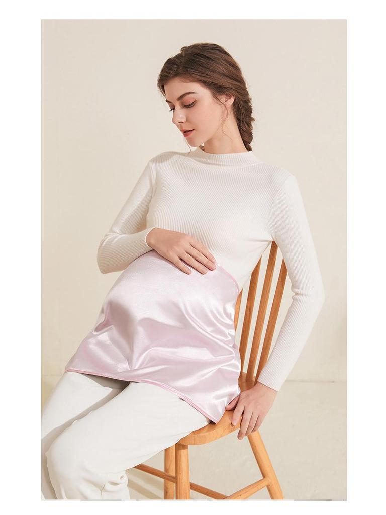 Maternity Anti-Radiation Apron: Four Seasons Protection with Metal Ion Fabric for Computer and Mobile Use
