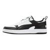 Puma Dribble Rahat Çok Yönlü Düşük Bilekli Unisex Spor Ayakkabı Beyaz Siyah 40032605