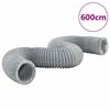 VidaXL PVC Exhaust Duct 6 M Ø10 Cm, Exhaust Duct, Flexible Air Duct, Flexible Exhaust Hose, 4008058