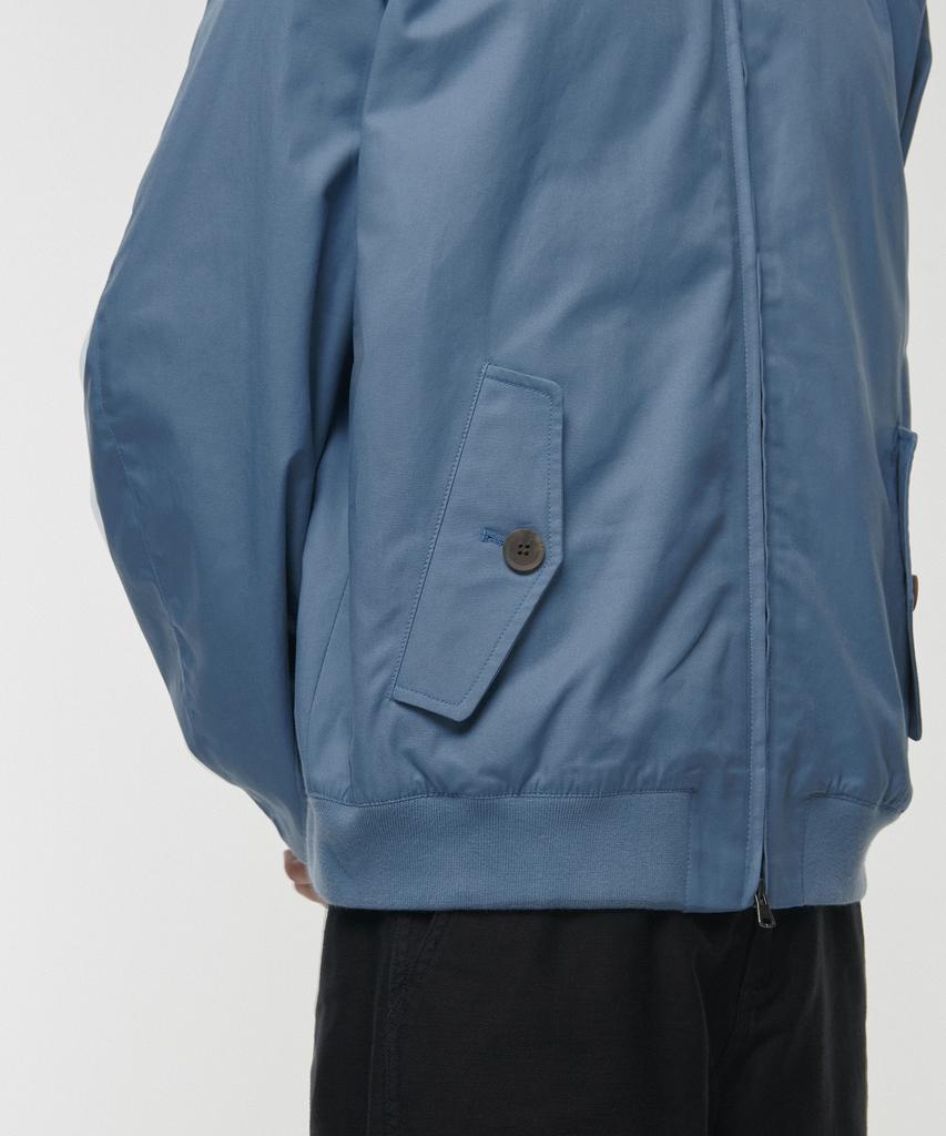 Musinsa Standard Cotton Harrington Jacket [Grayish Blue]