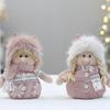 Party Supplies Pink Christmas Doll Elf Boy Girl Soft Merry Christmas Decoration Cartoon Festival Home Window Decoration