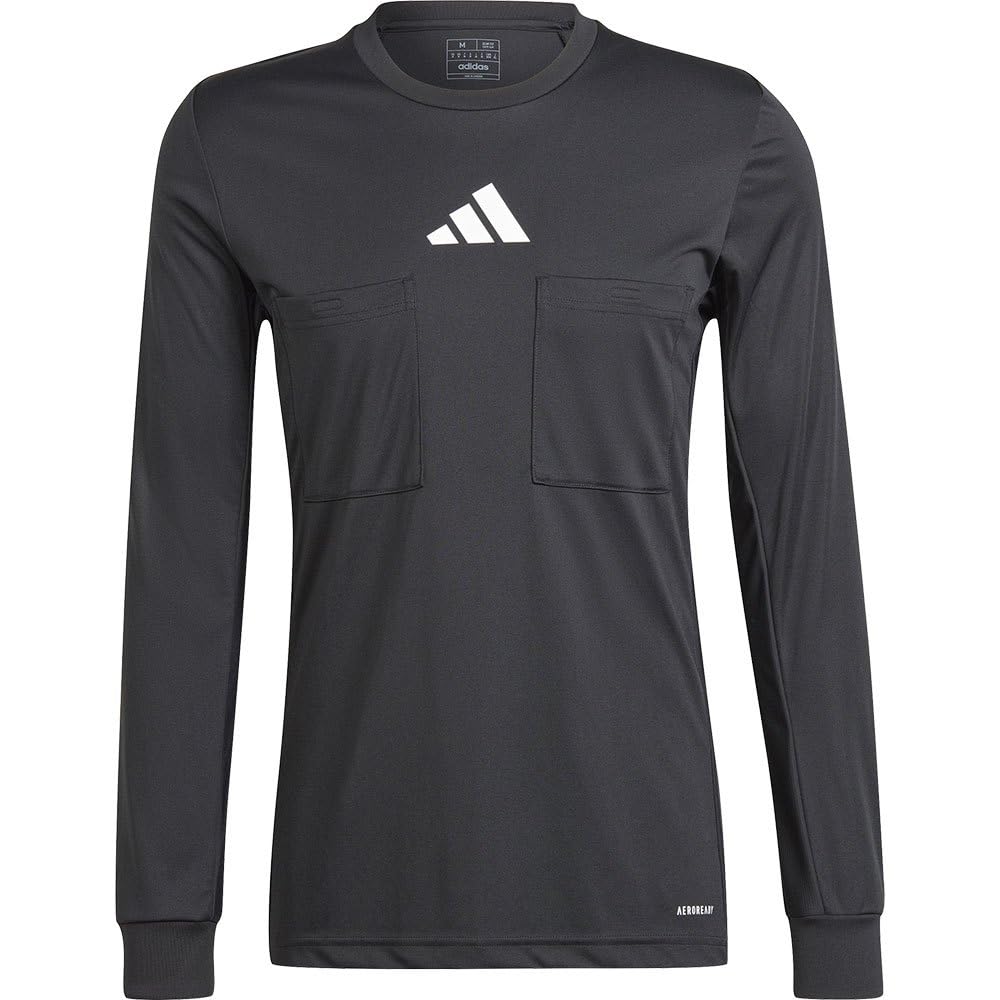 Adidas Soccer Referee Long Sleeve IFC20 Black XL T-Shirt - Men's (IN8145)