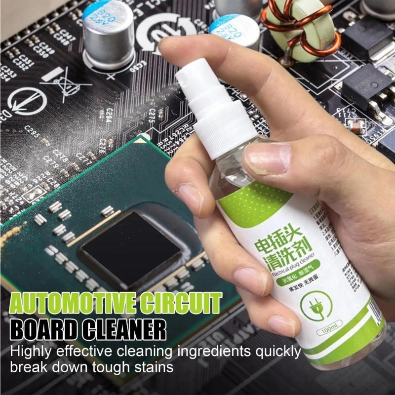 Heavy Duty Electrical Equipment Degreaser 100ml Quick Dry Aerosol Sprayed For Car Plugs Motors Automotive Industrial Use