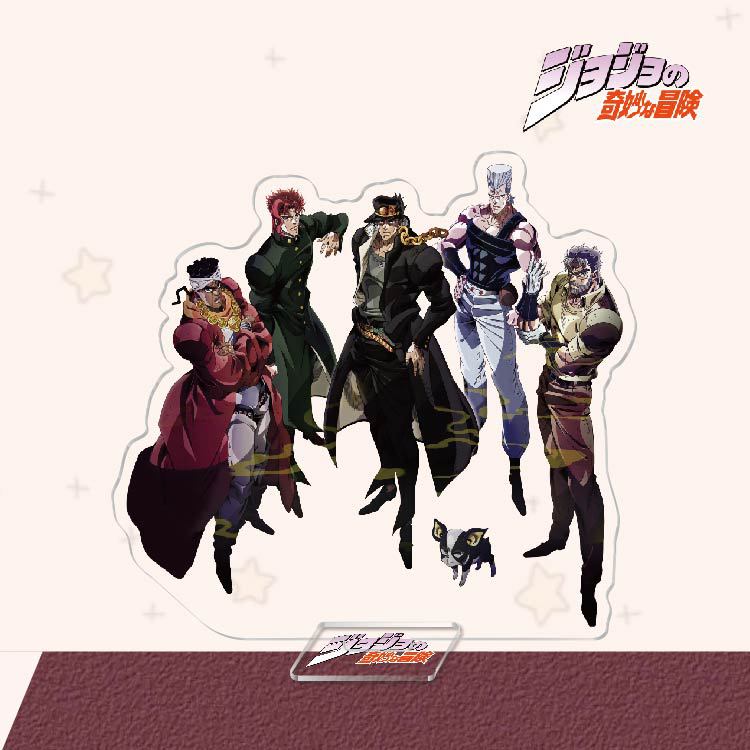 JoJo's Bizarre Adventure Animation Comics Peripheral Toys JOJO Dio Acrylic Stand-Up Sign Anime Action Figure Model Collection
