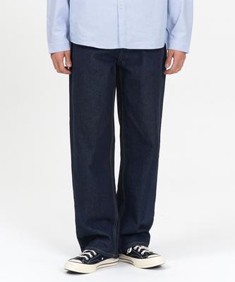 TOFFEE More Wide Denim Pants (Raw Indigo)