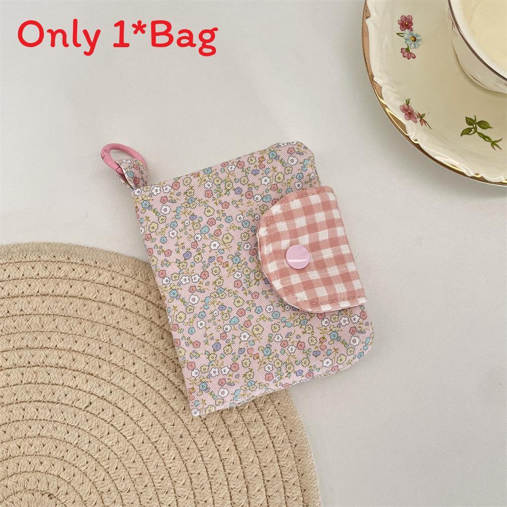 Modern Minimalist Coin Wallet With Polyester Fabric For Makeup And Card Storage